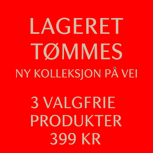 3 valgfrie produkter – Pakkepris 399 kr